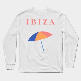 Ibiza Sunbrella Summer Holiday Beach Long Sleeve T-Shirt